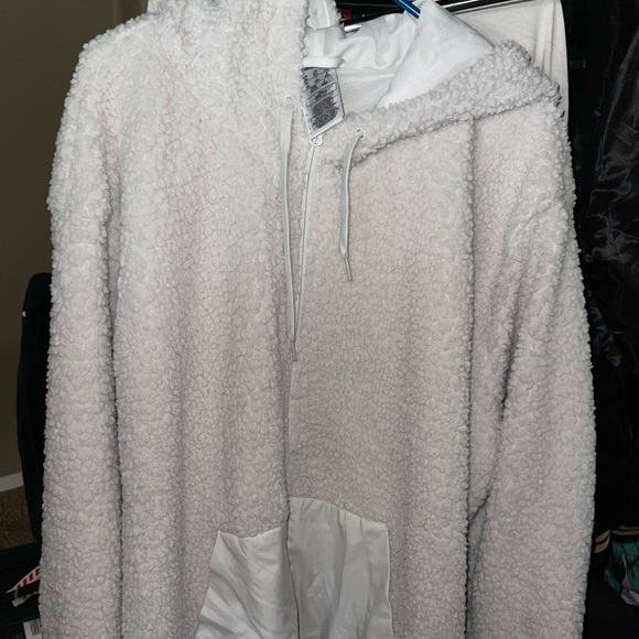 Adidas Sherpa Sweater - Picture 1 of 3